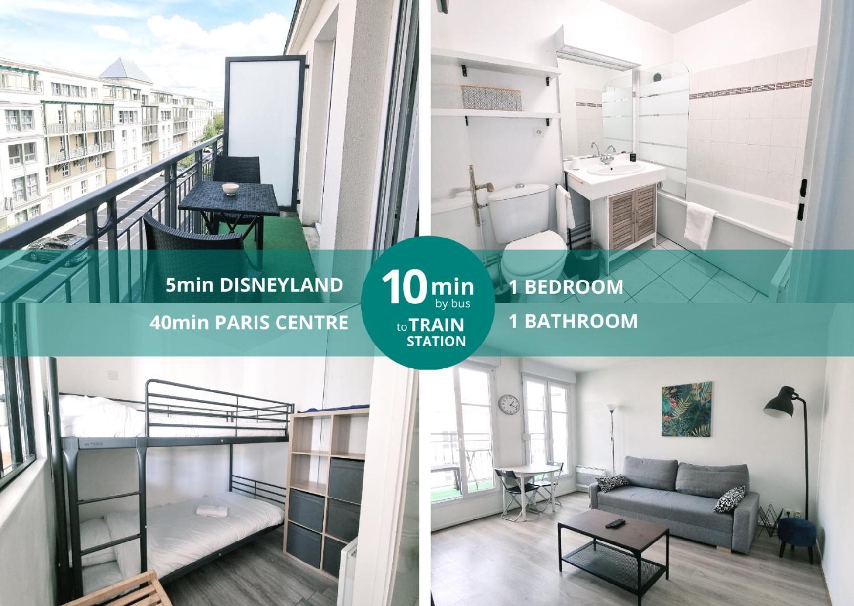 Appartement Disneyland 4 Personnes Σερί Εξωτερικό φωτογραφία